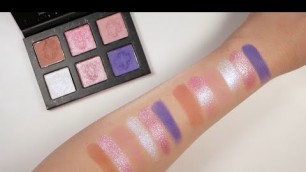 'Lethal Cosmetics DESTINY Pressed Powder Palette Swatches'