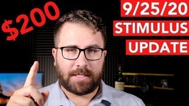 'September 25 Stimulus Update: TRUMP Sending $200 CARDS to Millions of Seniors (65+)'