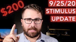 'September 25 Stimulus Update: TRUMP Sending $200 CARDS to Millions of Seniors (65+)'