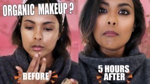'Trying ORGANIC & NON-TOXIC MAKEUP - Ruby\'s Organics Full Face Wear Test!'