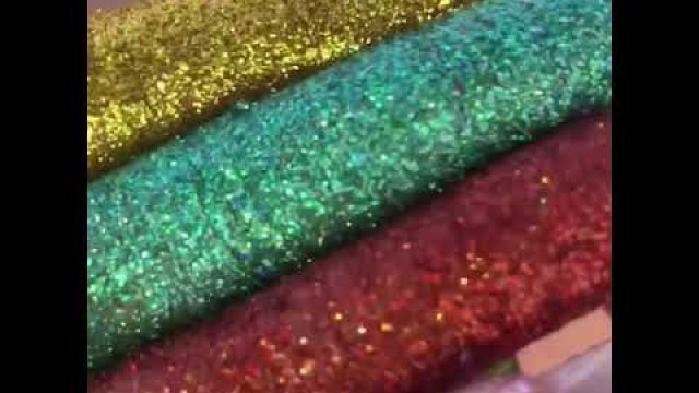 'Ruby May cosmetics- Enchanted Glitter Palette Swatches by @makeupjackyluvv'