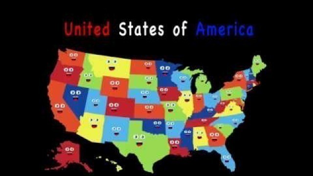 'The United States of America Song 50 States'