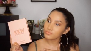 'KKW x Kylie Cosmetics Collab | First Impression, Review, & Swatches'