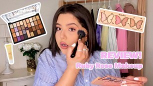 'Trying Ruby Rose Makeup for the first time | Review | Yara Souaid'