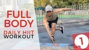 'HIIT Full Body Workout | Burn Fat and Lose Weight Fast Effectively'