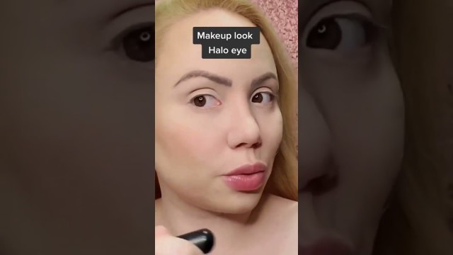 'Catrice HD Liquid Coverage Foundation 010 | Matte Face Makeup Tutorial with Halo Eye Makeup 2022'