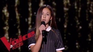 'Irene Cara - Out here on my own | Lola | The Voice Kids France 2019 | Blind Audition'