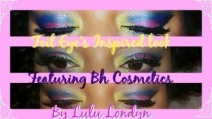 'Foil eye\'s inspired makeup | Ft BH cosmetics || Lulu Londyn'