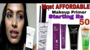 'Most AFFORDABLE Makeup Primer Starting RS 50 - सबसे सस्ता और अच्छा प्राइमर'