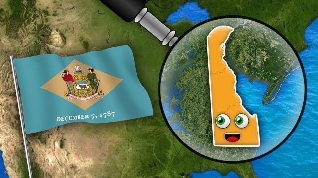 'Delaware - Counties and Geography | 50 States of America'