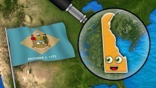 'Delaware - Counties and Geography | 50 States of America'