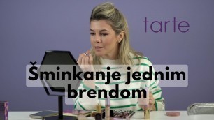 'Šminkanje jednim brendom - Tarte      #tartecosmetics #tarteshapetape'