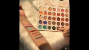 'High Pigment 35 Color eyeshadow palette vegan cosmetics makeup palette'