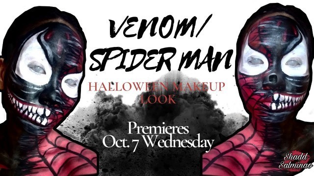 'SPIDERMAN vs VENOM | Halloween Makeup Look | SPOOK-TOBER 2020'