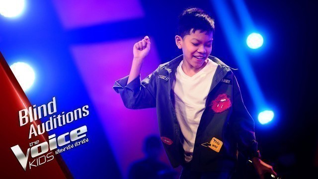 'ต้นกล้า - มนุษย์ค้างคาว - Blind Auditions - The Voice Kids Thailand - 8 Apr 2019'