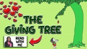 'Read With Me - THE GIVING TREE - Kids Book Read Aloud - Children\'s Book Read Along'