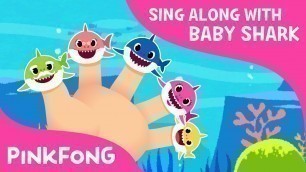 'Shark Finger Family | Sing Along with Baby Shark | Pinkfong Songs for Children'