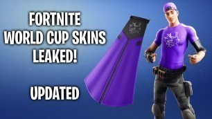 'FORTNITE - WORLD CUP / BANNER BRIGADE COSMETICS! FIRST VIDEO WITH IN GAME IMAGES!'