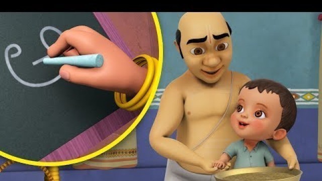 'Aksharabhyasam | Telugu Rhymes for Children | Infobells'