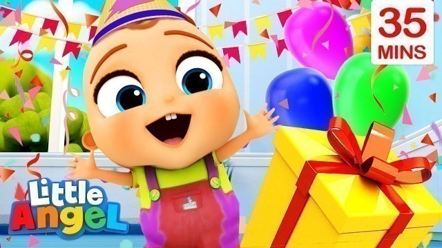 'What’s In The Box? | Mystery Game Sing-Along | + More Little Angel Kids Songs & Nursery Rhymes'