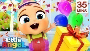 'What’s In The Box? | Mystery Game Sing-Along | + More Little Angel Kids Songs & Nursery Rhymes'