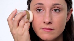 'Makeup Application: Jane Iredale Пудра Powder Me SPF 30 dry sunscreen'