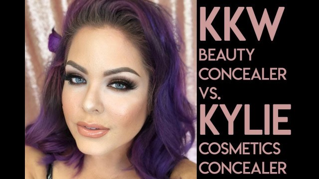 'KKW Beauty Concealer vs. Kylie Cosmetics Skin Concealer'