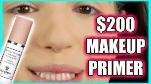 '$200 MAKEUP PRIMER... Brutally Honest Sisley Primer Review | Jordan Byers'