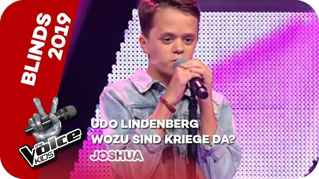 'Udo Lindenberg - Wozu Sind Kriege Da? (Joshua) | Blinds | The Voice Kids 2019 | SAT.1'
