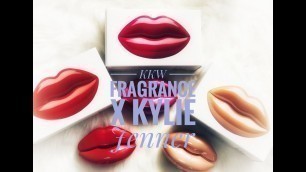 'KKW Fragrance X Kylie Jenner First Impressions/unboxing'