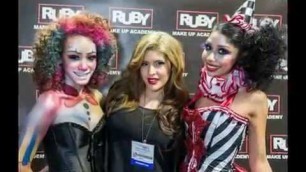 '(Ruby Makeup Academy) \"ISSE\" International Salon and Spa Expo - Long Beach CA'