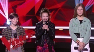 'Aerosmith - Walk this way | Clara VS Michel VS Mila | The Voice Kids France 2019 | Battles'