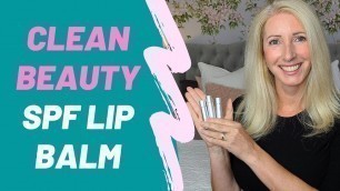 'Review: Jane Iredale Lip Drink SPF 15 Lip Balm sheer & tinted clean mineral sunscreen lip protection'