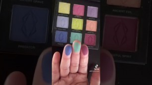 'Lethal is Dead Swatches- Lethal Cosmetics #shorts #swatches'