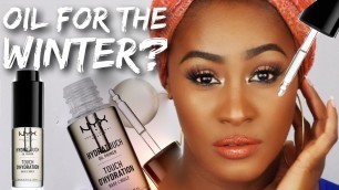 'OIL PRIMER FOR DRY SKIN | NYX D’HYDRATION REVIEW/ DEMO TESTED | Shlinda1'