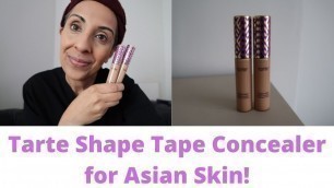 'Tarte Shape Tape Concealer Review for Asian Skin!'