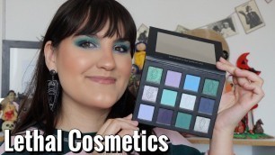 'Testing Lethal Cosmetics | Custom Eyeshadow Palette'