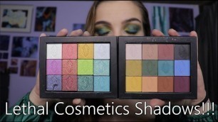 'Lethal Cosmetics Customized Palettes'