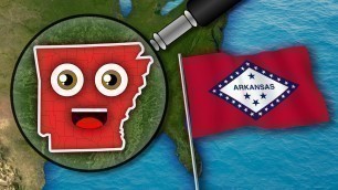 'Arkansas - Counties & Geography | 50 States of America'