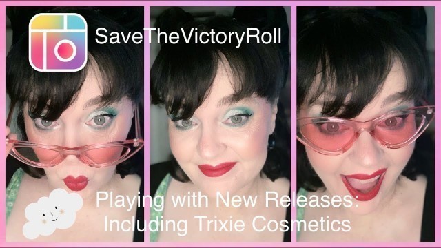 'New Make Up GRWM with Trixie Cosmetics Flower Power Collection, Lethal Cosmetics, GXVE, Juvias'