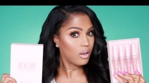 'KKW x Kylie Cosmetics Review | MakeupShayla'