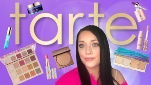 'FULL FACE OF TARTE COSMETICS | PASSPORT TO PARADISE PALETTE'