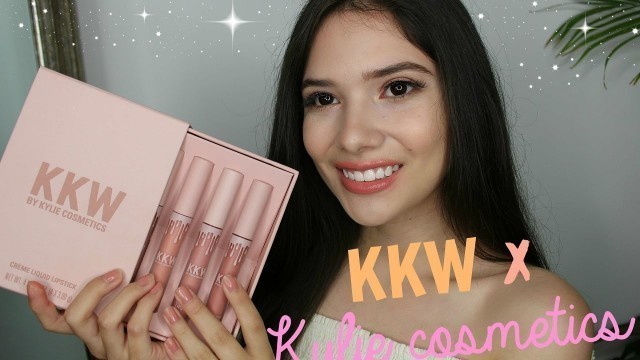 'KKW x Kylie Cosmetics | Swatch'