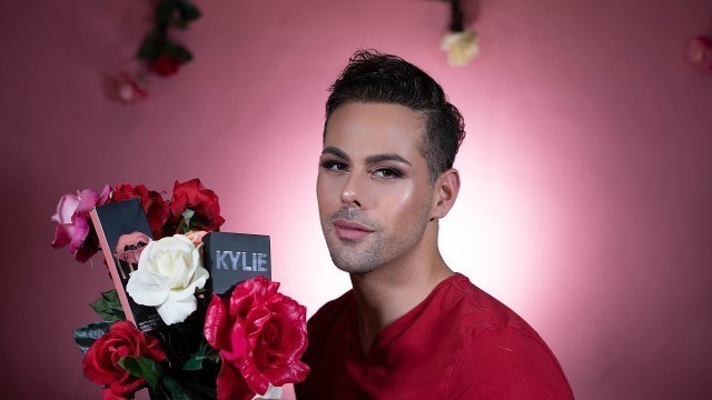 'Valentine\'s Day Makeup Tutorial using Kylie Cosmetics and KKW Beauty'