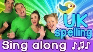 'Sing Along - Colours Song for kids, with lyrics (UK spelling)'
