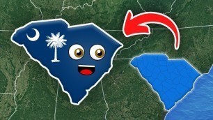 'South Carolina - Geography & Counties | 50 States of America'