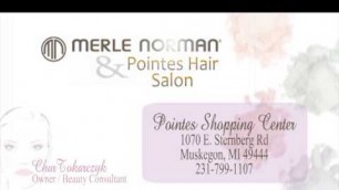 'Merle Norman Cosmetics & Pointes Hair Salon [Banner]'