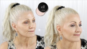 'HOT FLASH & Wrinkles Makeup! #104  - e.l.f. Poreless Putty Primer - BentlyK'