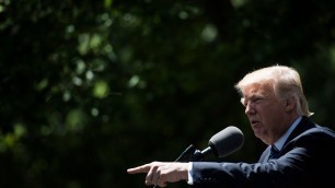 'President Trump speaks after House passes GOP health care bill'