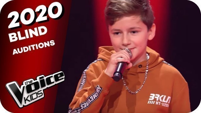 'Sido - Straßenjunge (David) | The Voice Kids 2020 | Blind Auditions'